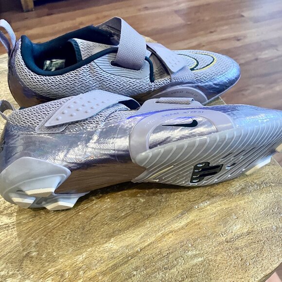 Nike Womens SuperRep Cycle 2 NN PRM Purple Gold Cycling DQ4680-500 - size 11 - Picture 10 of 16